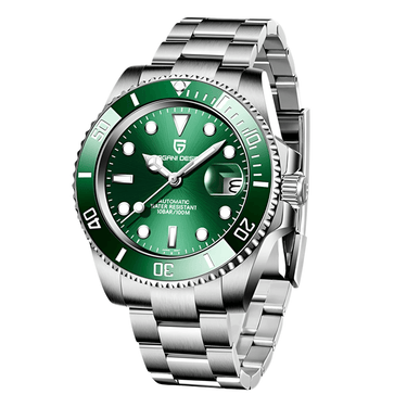 Men's Automatic Mechanical Watch With Sapphire Crystal - Homage Hulk Submariner Watch, Watches, Luxury Watches for Men, Rolex Submariner Watch, United States, USA, Canada, Australia, New Zealand, Black, Green, Black-Green, Blue, Hulk Submariner Homage, Green Submariner homage, Best Submariner homage watches, Automatic Hulk homage, Affordable Hulk watch, Cheap hulk homage, shopdrestiny.com